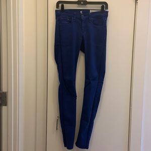 Rag & bone size 24 blue pants